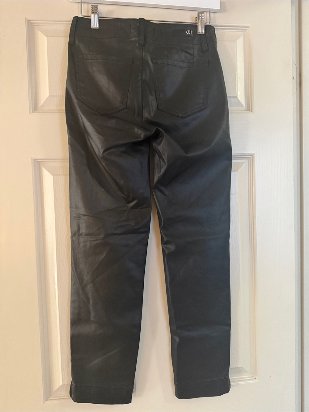 Kut from the Kloth Black Coated Skinny Jeans - Picture 4 of 8